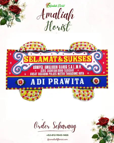 Papan Bunga Ucapan Selamat Lumbis