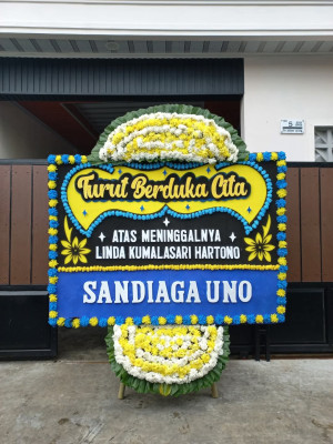 Papan Bunga Duka di Lumbis